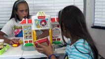 McDonalds Drive Thru Prank GIANT Spiders Attack Girls Toys To See Pretend Play