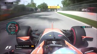 F1 2017 Canada - Alonso Radio Race