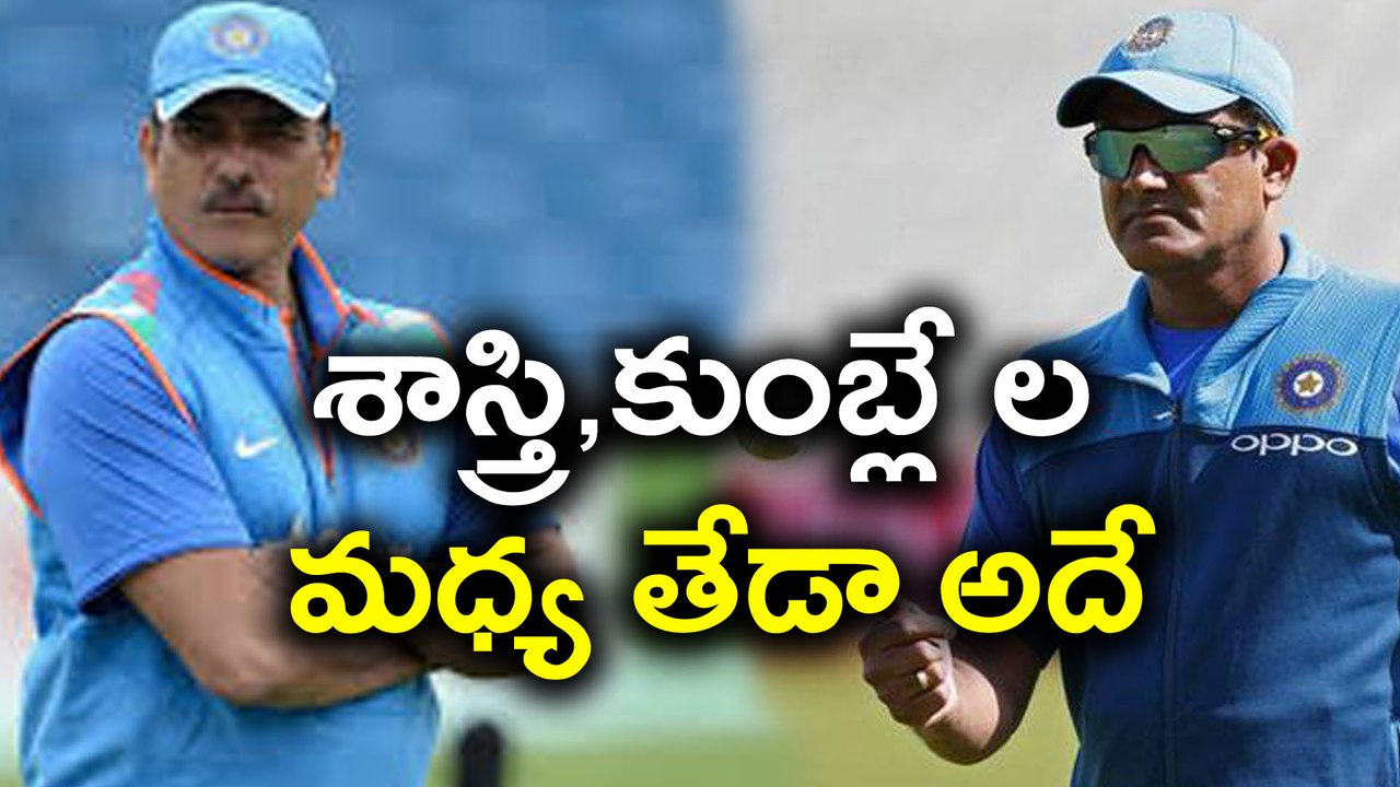 Ravi Shastri and Anil Kumble's Coaching Style D...