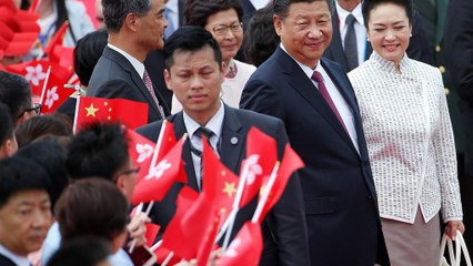 Download Video: Xi Jinping em visita contestada a Hong Kong