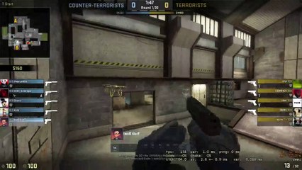 CSGO: not quite perfect, but here's my all headshot pistol round ace!