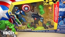 Avengers Toys Shake Rumble & Toy Opening   Spiderman Toys & Antman by KidCity