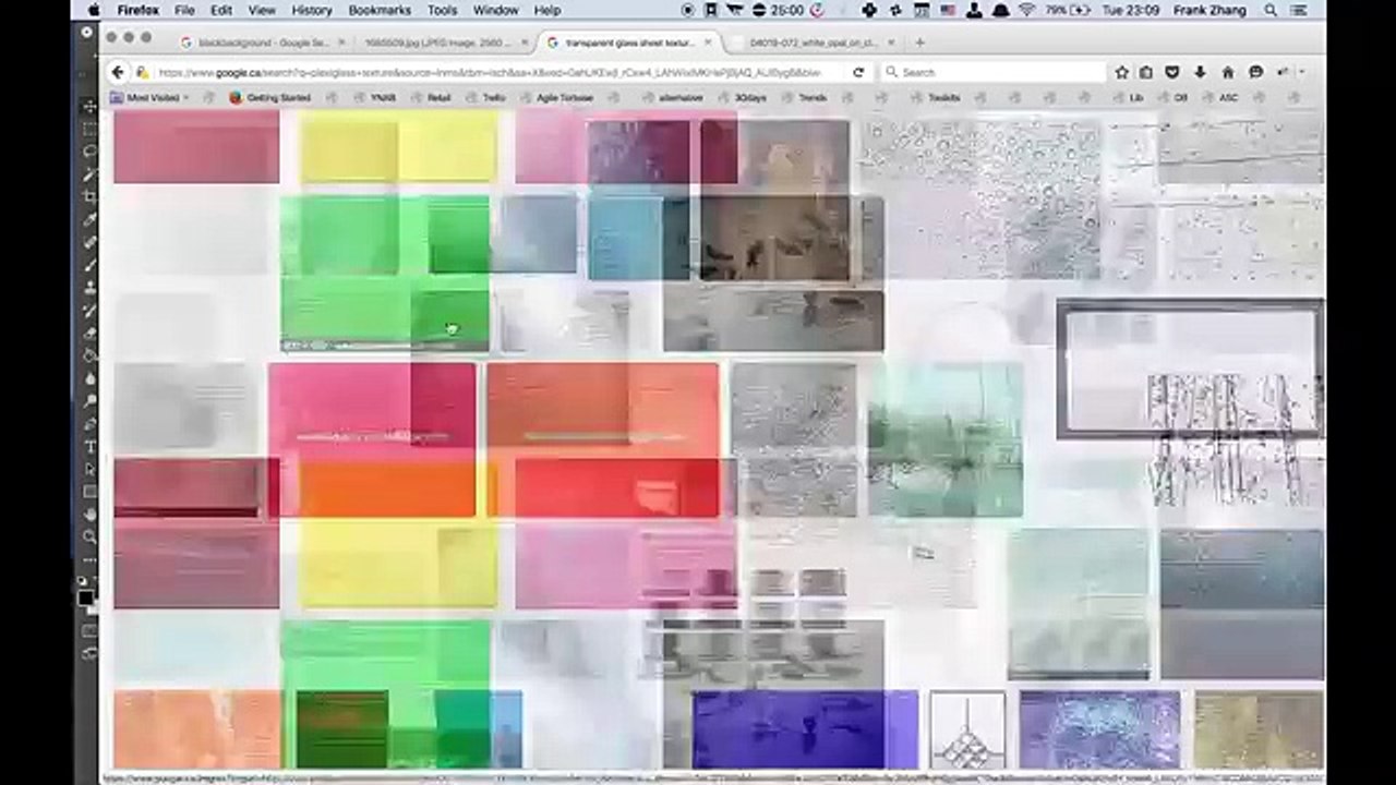 Preparing graphics for architectural presentation