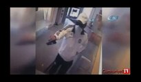Şişli'deki banka soygunu kamerada