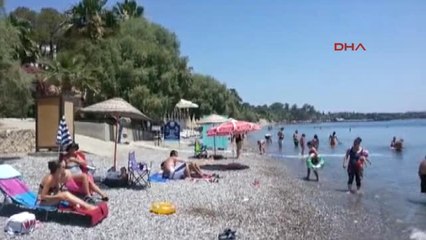 Muğla Rüzgarıyla Ünlü Datça Sıcaktan Kavuruldu