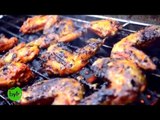BBQ on Wheels | Sun Down BBQ | Street Food in Hyderabad | Famous Indian Street Food