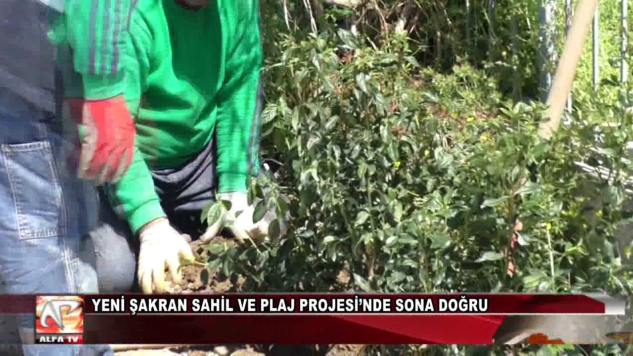 Yeni Şakran Sahil Ve Plaj Projesi’nde Sona Doğru