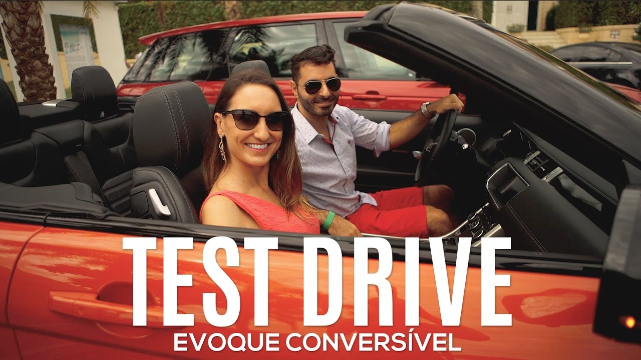 Test Drive da nova Range Rover Evoque conversível HSE Si4