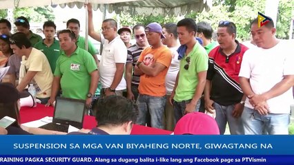 ATANGI ANG NEWS BREAK SA PTV DAVAO KARONG HAPON | Suspension sa mga van biyaheng Norte, giwagtang na