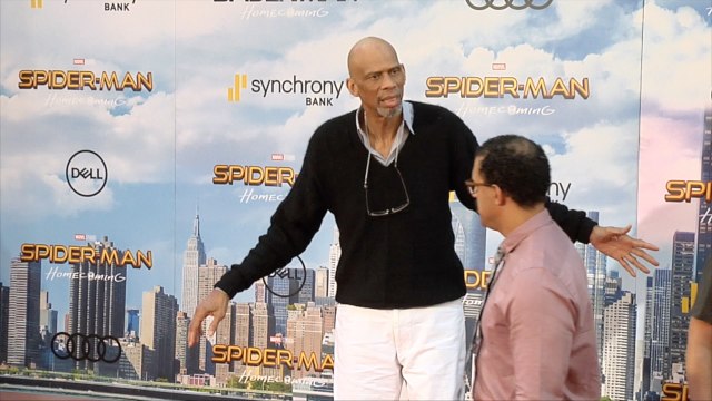 Kareem Abdul-Jabbar Spider-Man: Homecoming World Premiere Red Carpet