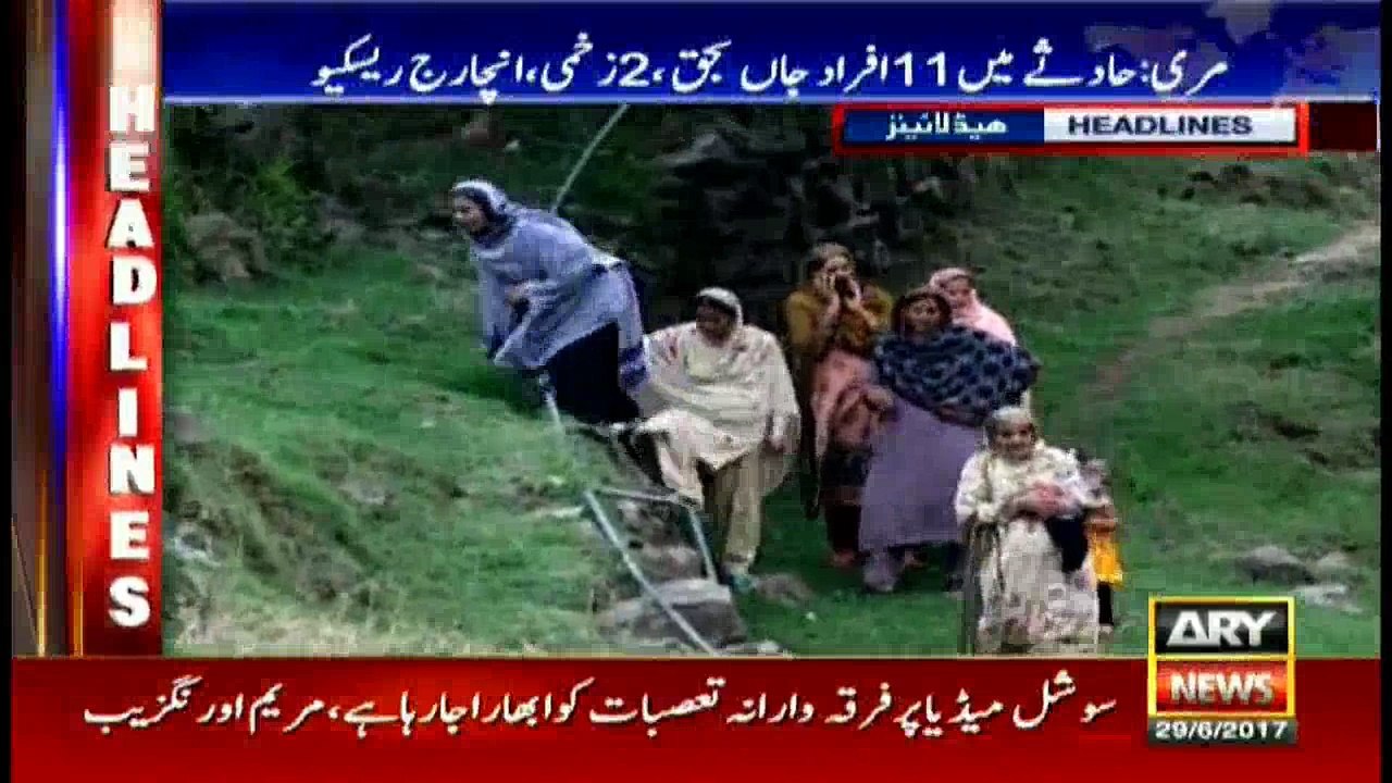 Headlines 1700 29th June 2017