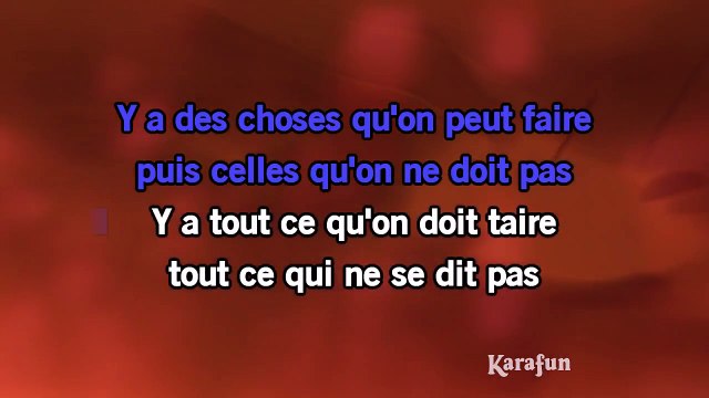 Jean-Jacques Goldman - Peur de rien blues KARAOKE / INSTRUMENTAL