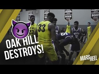 #1 Oak Hill DESTROYS Believe Prep 102-56 in Season-Opener!