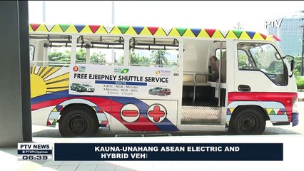 Kauna-unahang ASEAN Electric and Hybrid Vehicle Summit, inilunsad