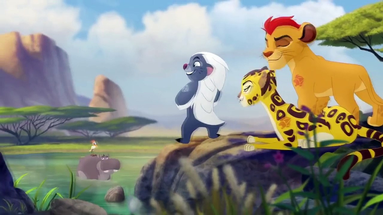 León de guardia en la revisión de la película de león guardián