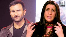 Saif Ali Khan Reacts On Wife Amrita Singh's Comment Over Sara Ali Khan's Debut