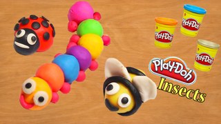 3 Minute Crafts / DIY Play Doh insects / How to make Play dough crafts for kids step by step