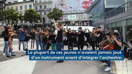 En Suède, un orchestre pour les réfugiés