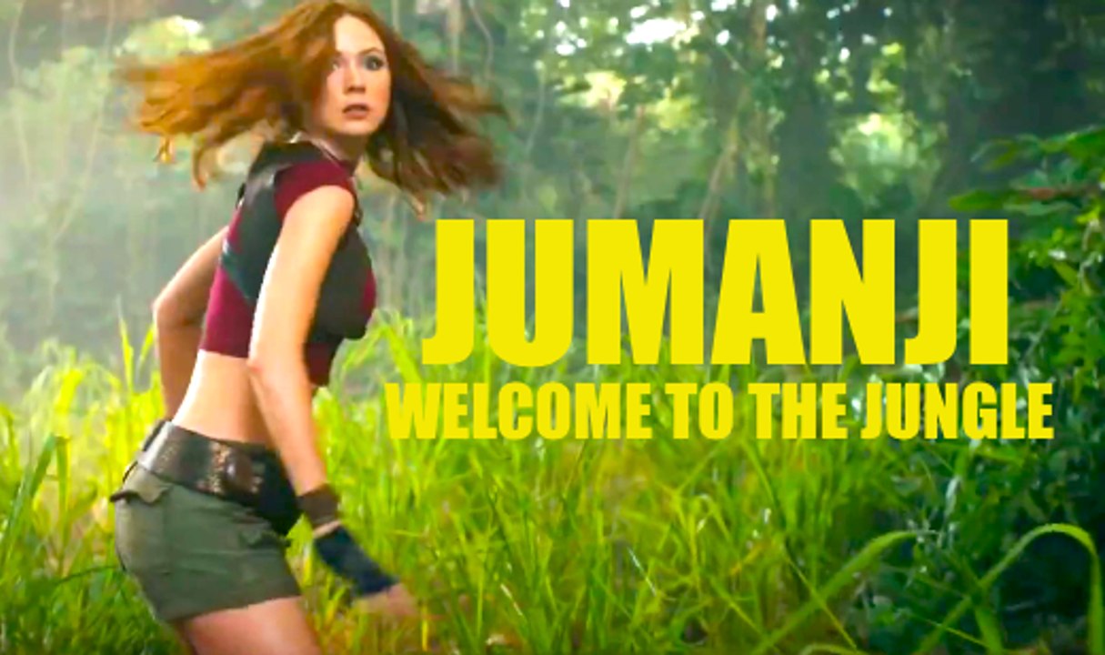 JUMANJI - Welcome to the Jungle Trailer #1 - Kevin Hart, Karen Gillan, Dwayne Johnson, Missi Pyle