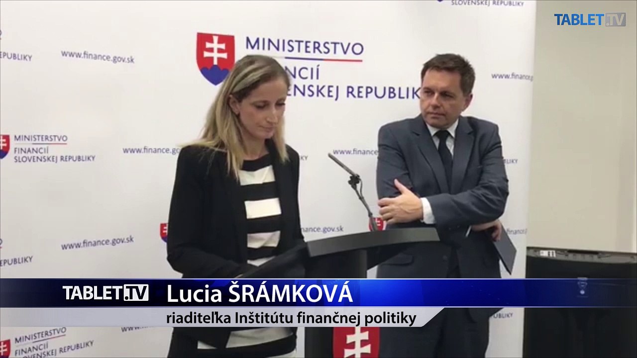 ZÁZNAM: Brífing ministra financií SR Petra Kažimíra