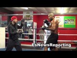 boxing star GERALD WASHINGTON  got speed and power EsNews Boxing