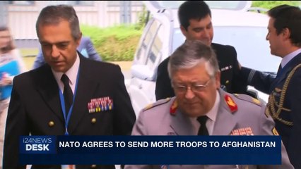 Download Video: i24NEWS DESK | NATO agrees to send more troops to Afghanistan | Thursday, June 29th 2017