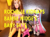 ROCHELLE KIDNAPS BARBIE MIDGE'S BABY SKYE + BARBIE MIDGE DOLL PAW PATROL ROCHELLE GOYLE MONSTER HIGH SPIDERMAN Toys Kids