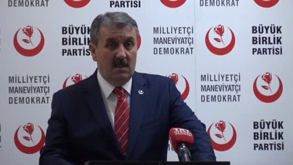 BBP Lideri Destici'den Barzani'ye Sert Eleştiri