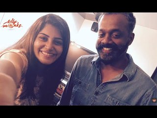 മഞ്ജിമ ഗൗതം മേനോനോപ്പം | Manjima With Gautham Menon @ Achcham Yenbadhu Madamaiyada Location