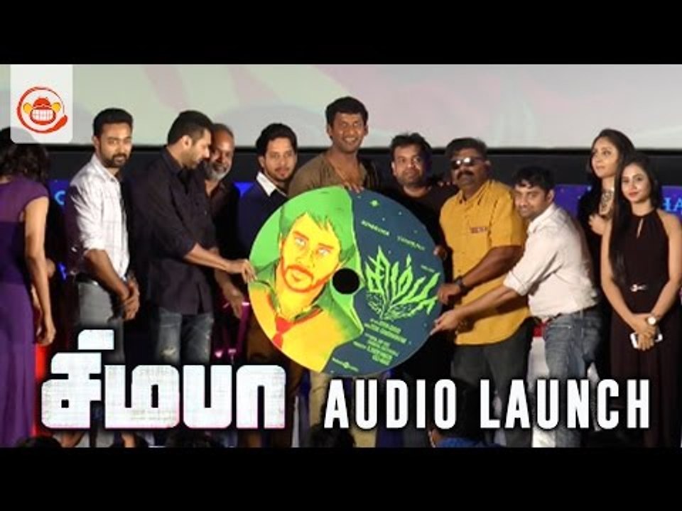 Simba Audio Launch - Actor Jayam Ravi, Vishal, Bharath & Sneha