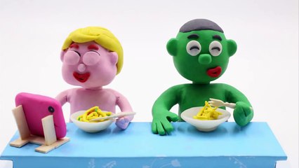 Hulk Bad baby Destroy the ants ❤ Superhero In Real Life Animation movies Stop Motion