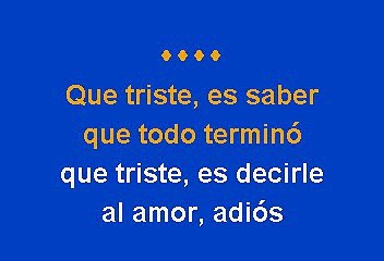Cristian Castro - Mañana Mañana (Karaoke)