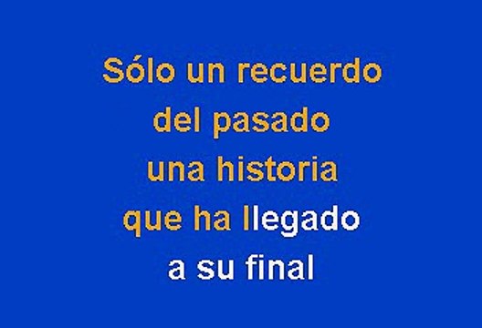 Cristian Castro - Mi Vida Sin Tu Amor (Karaoke)