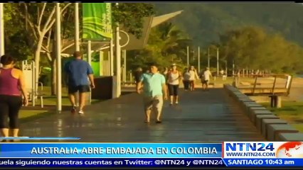 Descargar video: Australia abre embajada en Colombia para fortalecer relaciones bilaterales de ambas naciones