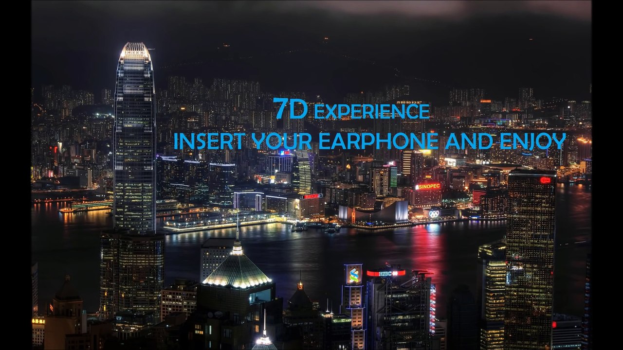 Real 7D Audio Experience - Just Put Your Earphones and Enjoy - Virtual reality