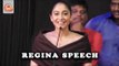 Regina Cassandra Speech at Saravanan Iruka Bayamen Movie Press Meet