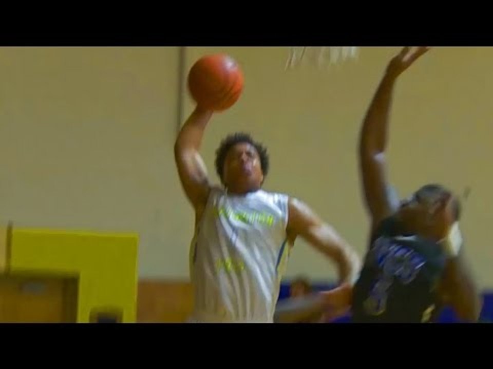 Miles Bridges Goes Baseline And Smashes Dunk Over Defender!