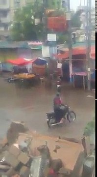 Motor Cycle Thief Caught Because Of Rain