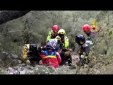 Terni - Motociclisti dispersi salvati con elisoccorso (29.06.17)