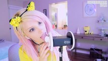 ASMR ♡ Ear Licking , Ear Massage , Kissing & Ear Eating