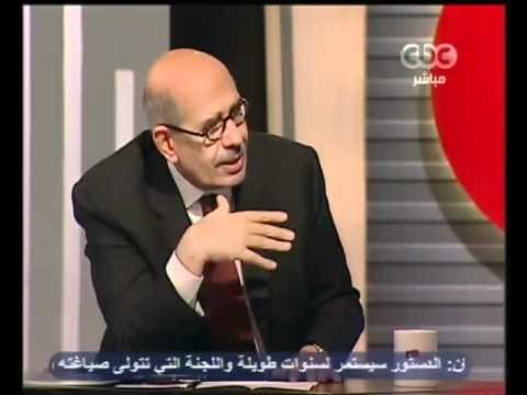 البرادعي التيار الإسلامي مش البعبع واول شئ هعمله مؤتمر للعشوائيات