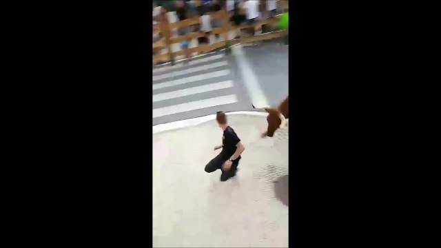 Il a vu la mort au moins 5 fois pendant un lacher de taureaux... Chanceux le gars