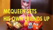LIGHTENING MCQUEEN SETS HIS OWN FRIENDS UP +  CARS 3 PAPA SMURF ROCHELLE GOYLE MONSTER HIGH SKYE PAW PATROL Toys Kids Vi