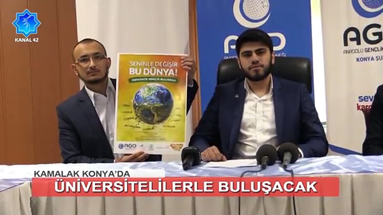 Prof.Dr. Mustafa Kamalak Konya'ya geliyor || Kanal 42 Haber Merkezi