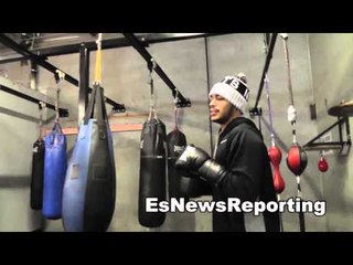 eddie alicea back in the gym just days after getting another W - EsNews Boxing