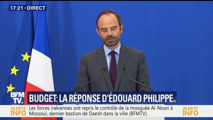 Déficit : Edouard Philippe dénonce "un dérapage inacceptable"