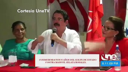 Manuel Zelaya y porqué no habló pues amor