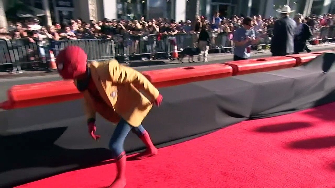 Spider-Man takes over LA for the Homecoming Premiere