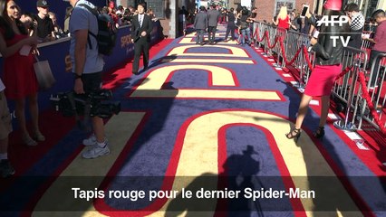 Tapis rouge pour le dernier Spider-Man