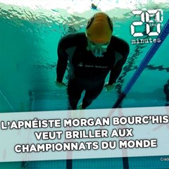 Marseille : Morgan Bourc'his vise les championnats  du monde d'apné
